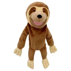 Moving Mouth Sloth Hand Puppet