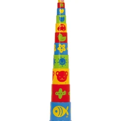 Multi Colour Stacking Buckets