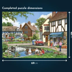 Mushroom Mania 1000 Piece Puzzle