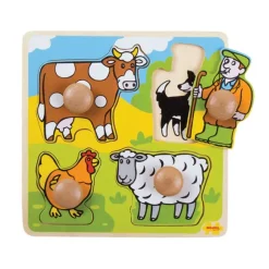 My First Peg Puzzle Farm