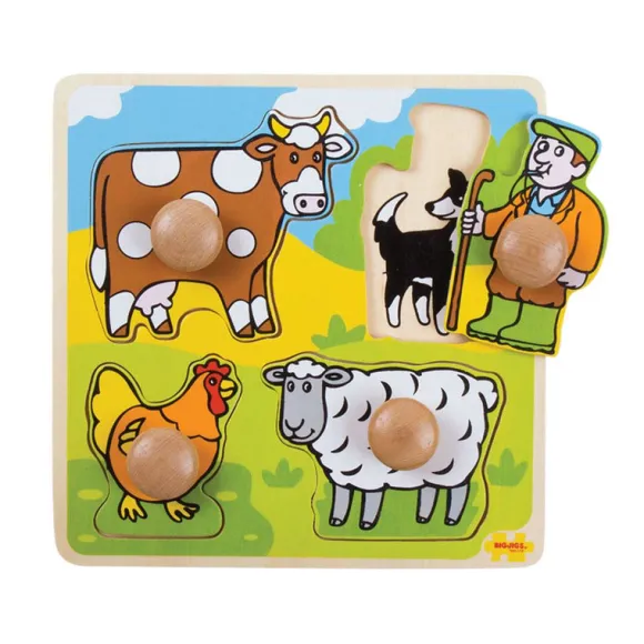 My First Peg Puzzle Farm