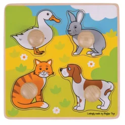 My First Peg Puzzle (Pets)