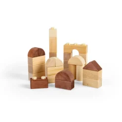 Natural Click Blocks (100 Pieces)