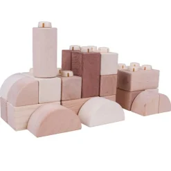Natural Click Blocks (100 Pieces)
