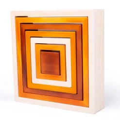 Natural Wooden stacking squares
