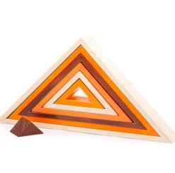 Natural Wooden Stacking Triangles