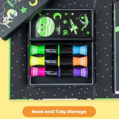 Neon Colouring Set - Outer Space