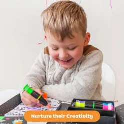 Neon Colouring Set - Outer Space