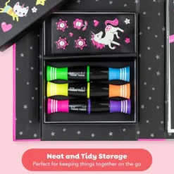 Neon Colouring Set - Unicorns and Friends