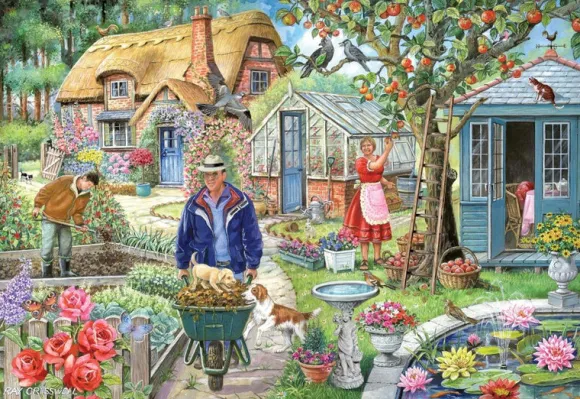 No.1 - In The Garden - 1000 Piece Jigsaw Puzzle