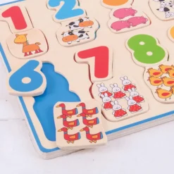 Number and Colour Matching Puzzle