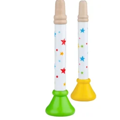 Pack of Two Trumpet (Green/Yellow)