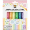 Pastel Silk Crayons