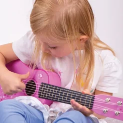 Pink Guitar (Flowers)