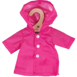 Pink Raincoat (for Size Medium Doll)