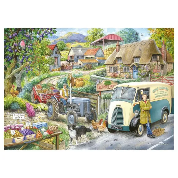 Plum Jam 500 Puzzle - DAMAGED BOX