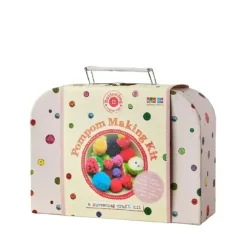 Pompom Suitcase