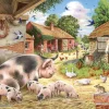 Poppy's Piglets - BIG 500 Piece Jigsaw Puzzle