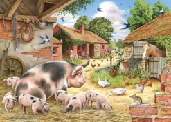 Poppy's Piglets - BIG 500 Piece Jigsaw Puzzle
