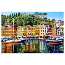Portofino on Reflection 1000 Piece Puzzle