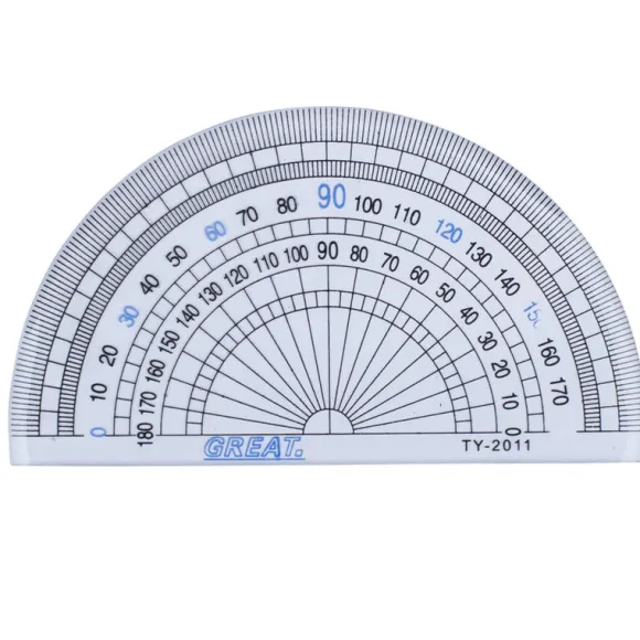 Protractor 10cm Pack of 10