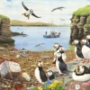 Puffin Parade - BIG 500 Piece Jigsaw Puzzle