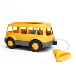 Pull Along School Bus Wagon