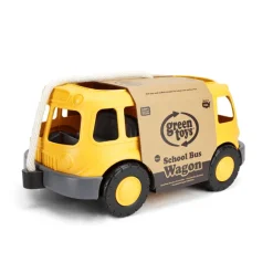 Pull Along School Bus Wagon