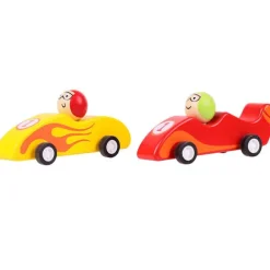 Pull Back Racing Car (Pack of 2 - Red and Yellow)