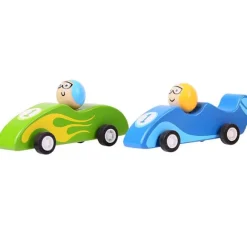 Pull Back Racing Car (Pack of 2 - Green and Blue)