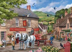 Pulling Their Weight - BIG 500 Piece Jigsaw Puzzle