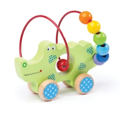 Push Along Crocodile Bead Frame