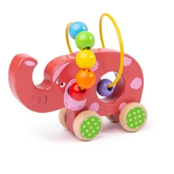 Push Along Elephant Bead Frame