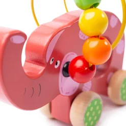 Push Along Elephant Bead Frame