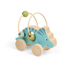 Push Along Triceratops Bead Frame