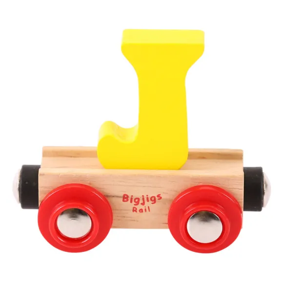 Rail Name Letters and Numbers - J