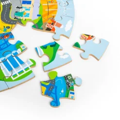Recycling Circular Floor Puzzle (50pc)