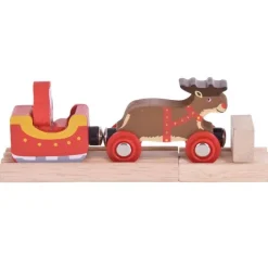 Santa Sleigh with Reindeer