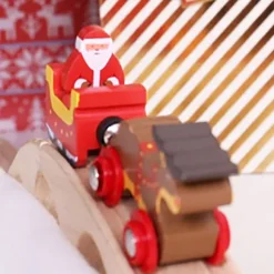 Santa Sleigh with Reindeer