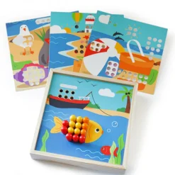 Seaside Peg Art Board