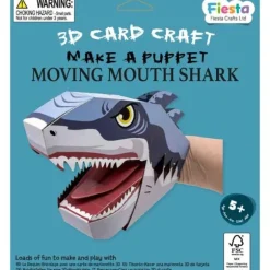 Shark Puppet Craft Kit