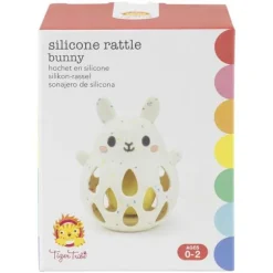 Silicone Rattle - Bunny