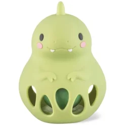 Silicone Rattle - Dino