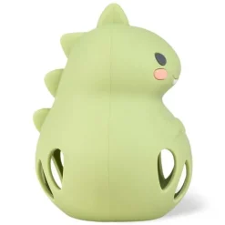 Silicone Rattle - Dino