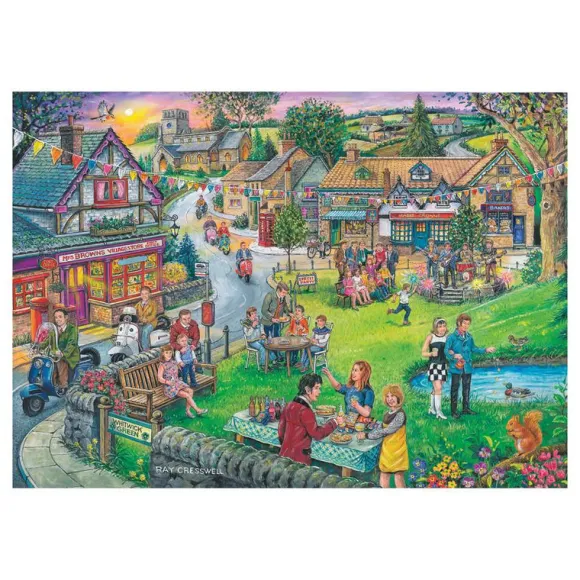 Sixties Green BIG 250 Puzzle