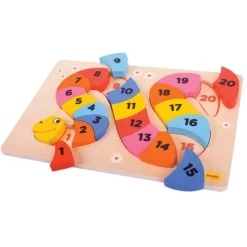 Snake Counting Puzzle