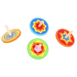 Snazzy Spinning Tops (Pack of 4)