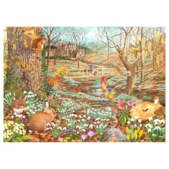 Snowdrop Walk - BIG 500 Piece Jigsaw Puzzle