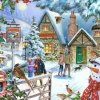 Snowman's View - 1000 Piece Jigsaw Puzzle