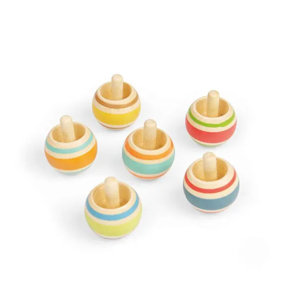 Spinning Tops (6 Pack)